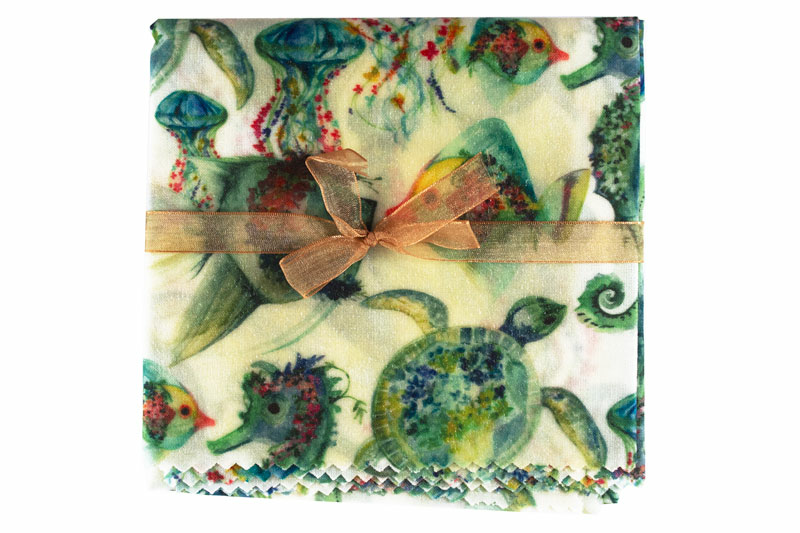 Under The Sea Beeswax Wrap, 50cm x 50cm (Pretty Clingy)