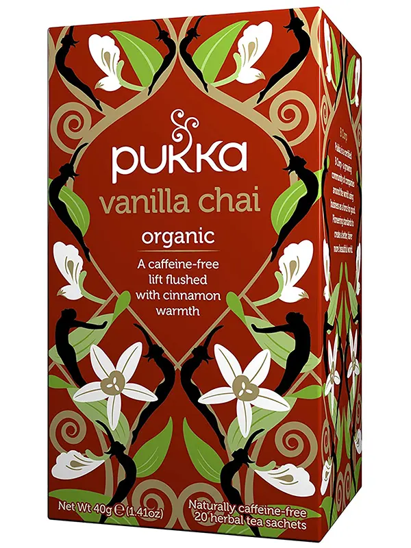 Organic Vanilla Chai Tea 20 x Sachets (Pukka)