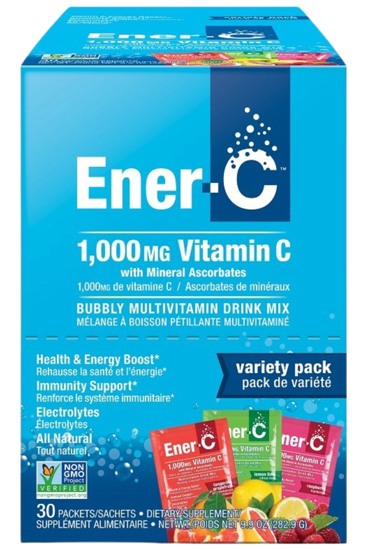 Multivitamin Drink Variety Pack 30 Sachets (Ener-C)