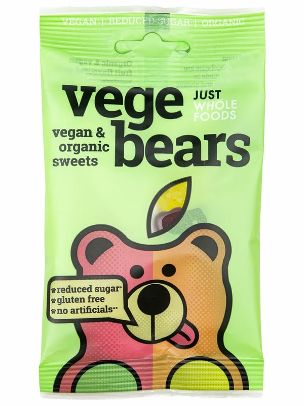 Organic VegeBears 70g (Just Wholefoods)