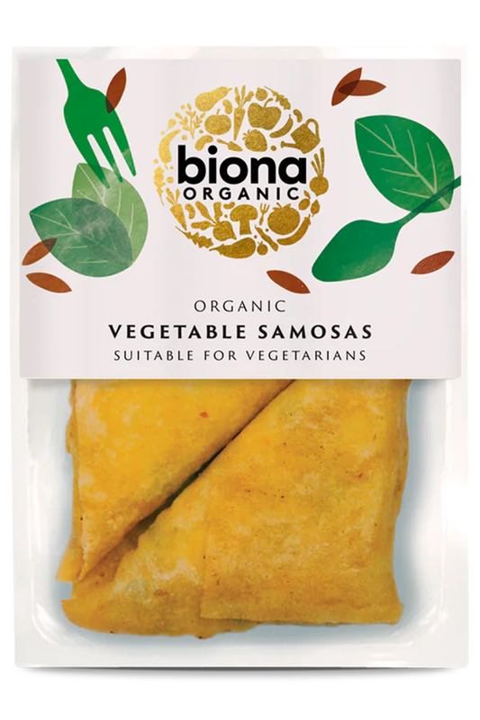 Organic Vegetable Samosas 250g (Biona)