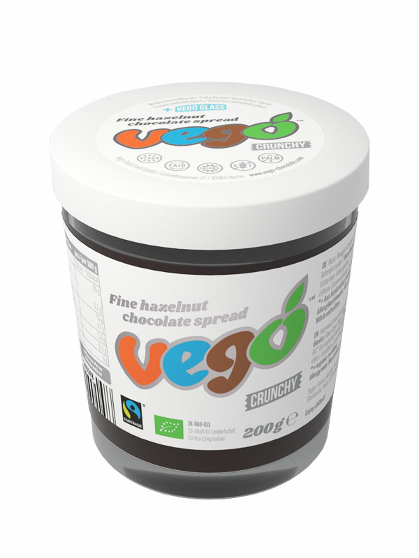 Fine Hazelnut Chocolate Spread 200g (Vego)