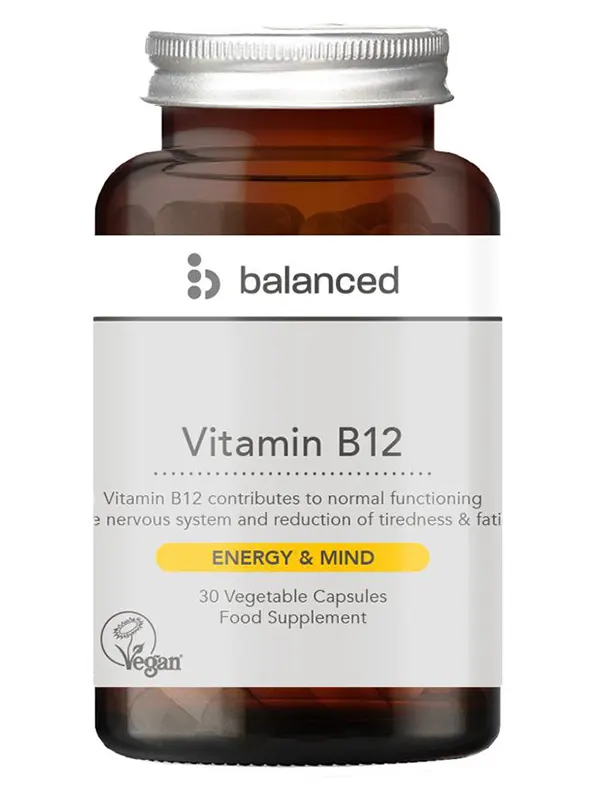 Vitamin B12 30 Capsules (Balanced)