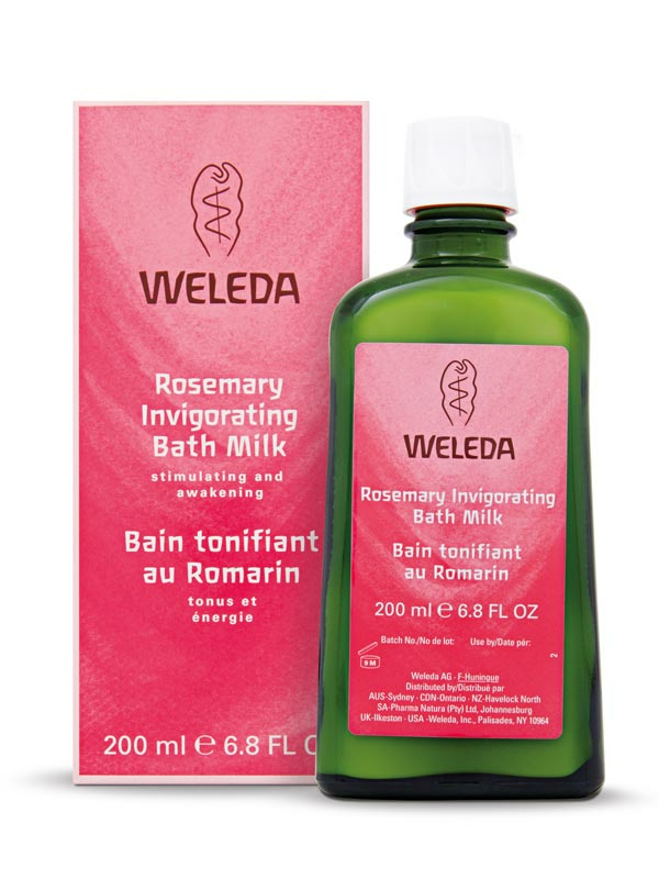 Rosemary Invigorating Bath Milk 200ml (Weleda)