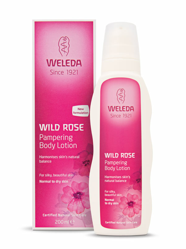 Wild Rose Pampering Body Lotion 200ml (Weleda)