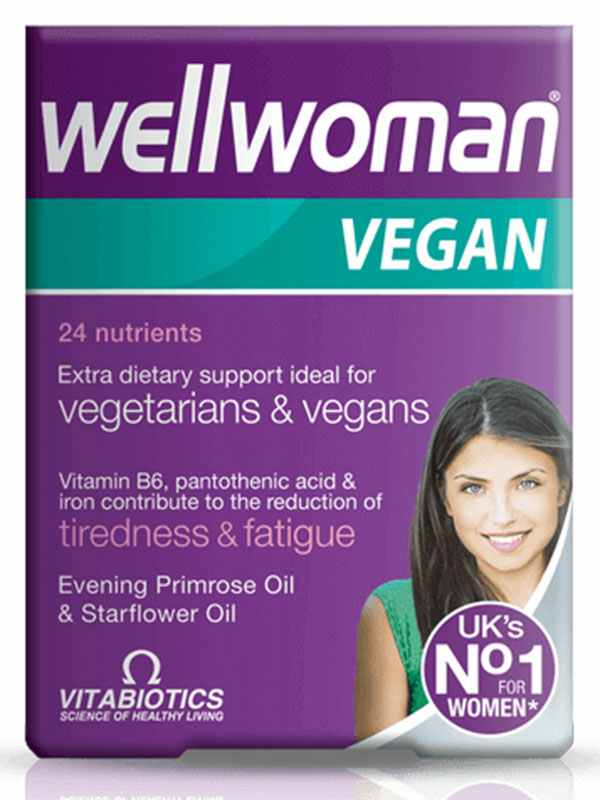 Wellwoman Vegan, 60 Tablets (Vitabiotics)