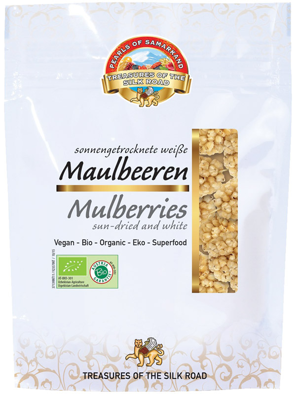 Mulberries - WHITE Mulberries 100g (Pearls of Samarkand)