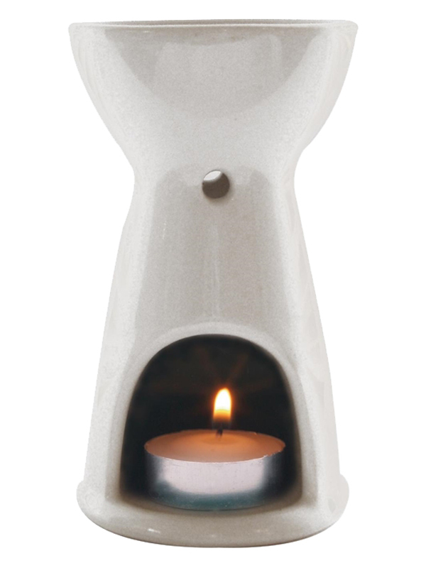 Oil Burner White 1 box (Absolute Aromas)