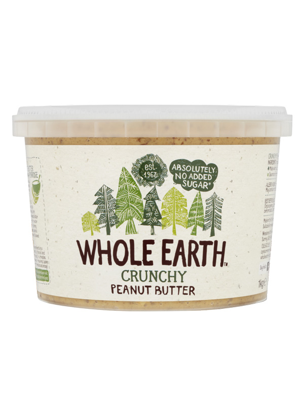 Crunchy Peanut Butter 1kg (Whole Earth)