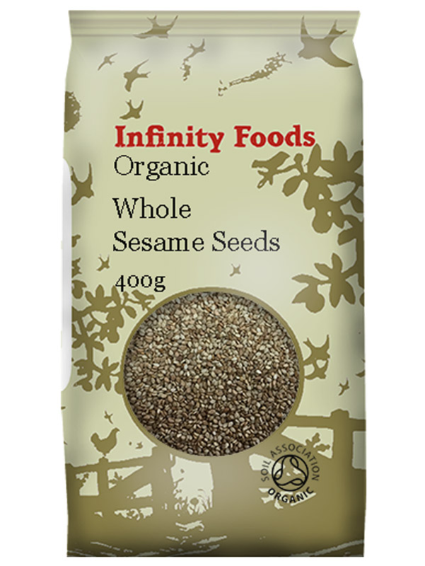 Organic (Whole) Sesame Seeds 400g (Infinity Foods)