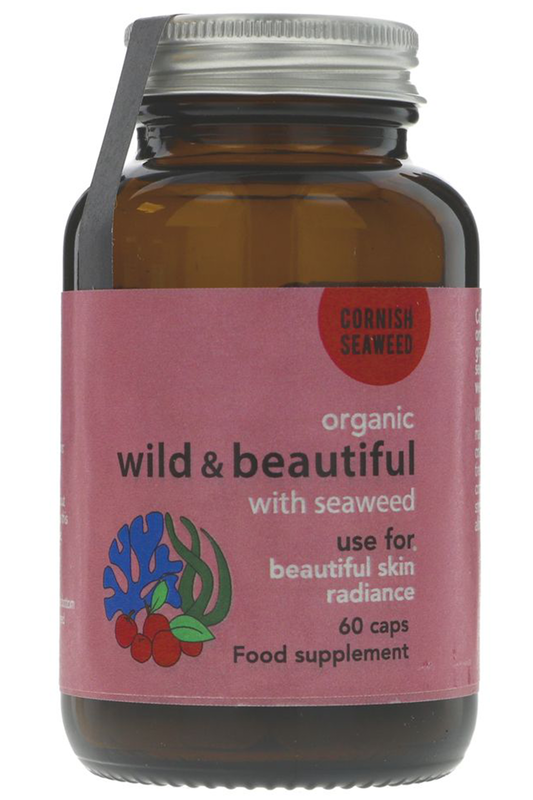 Organic Wild & Beautiful Supplement x 60 Capsules (Cornish Seaweed Company)