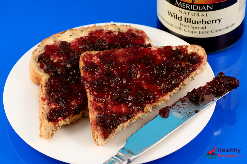 Wild Blueberry Fruit Spread 284g (Meridian)