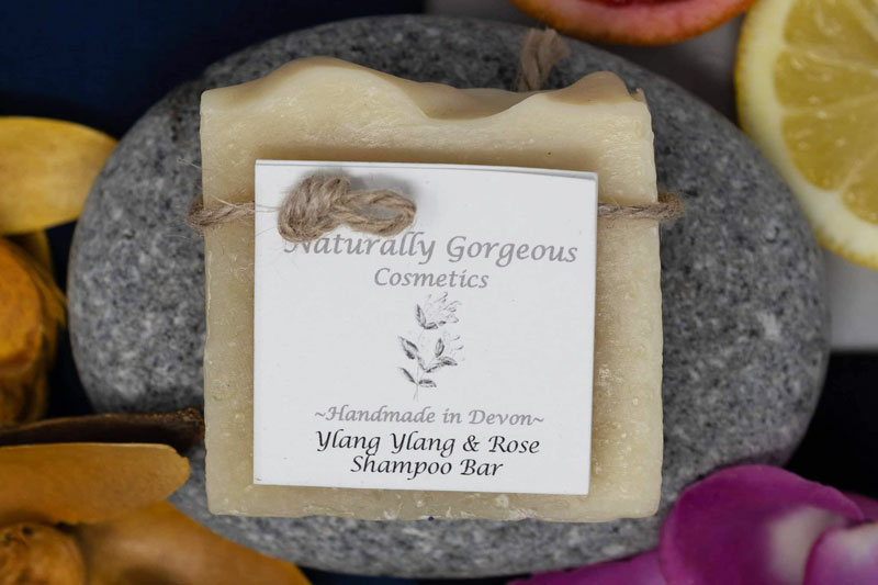 Ylang Ylang & Rose Shampoo Bar 100g (Naturally Gorgeous Cosmetics)