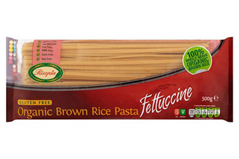 Brown Rice Fettuccine Organic 500g Rizopia Healthy Supplies