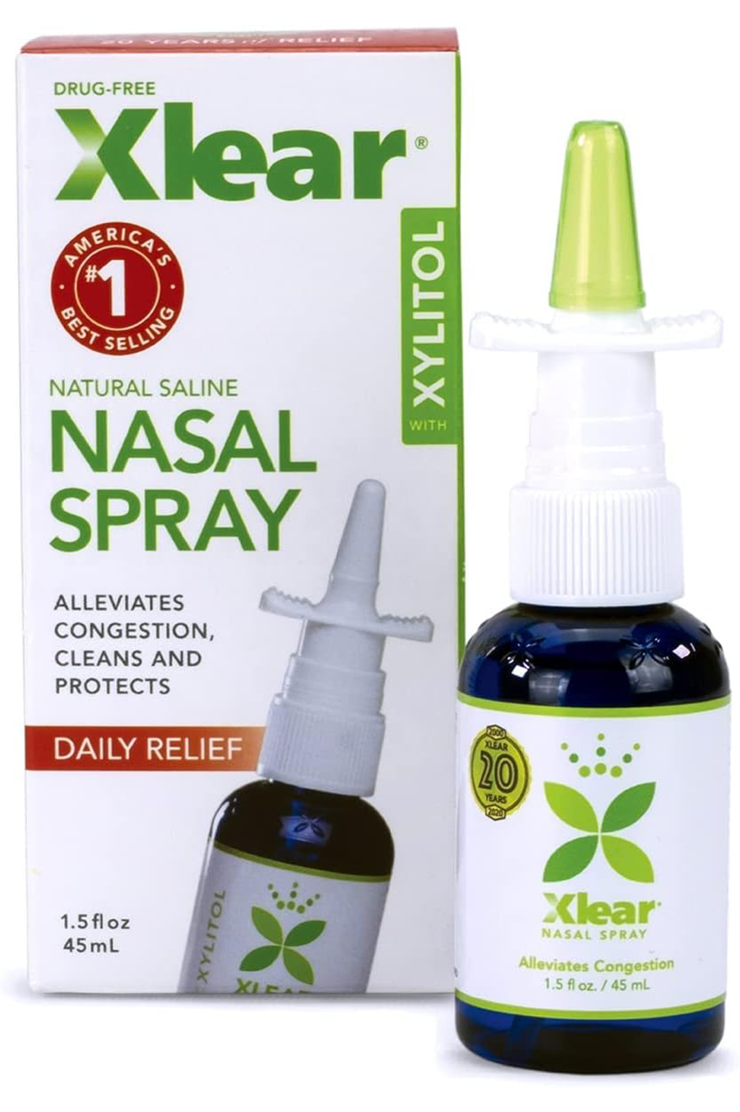 Adult Nasal Spray 45ml (Xlear) | Healthy Supplies