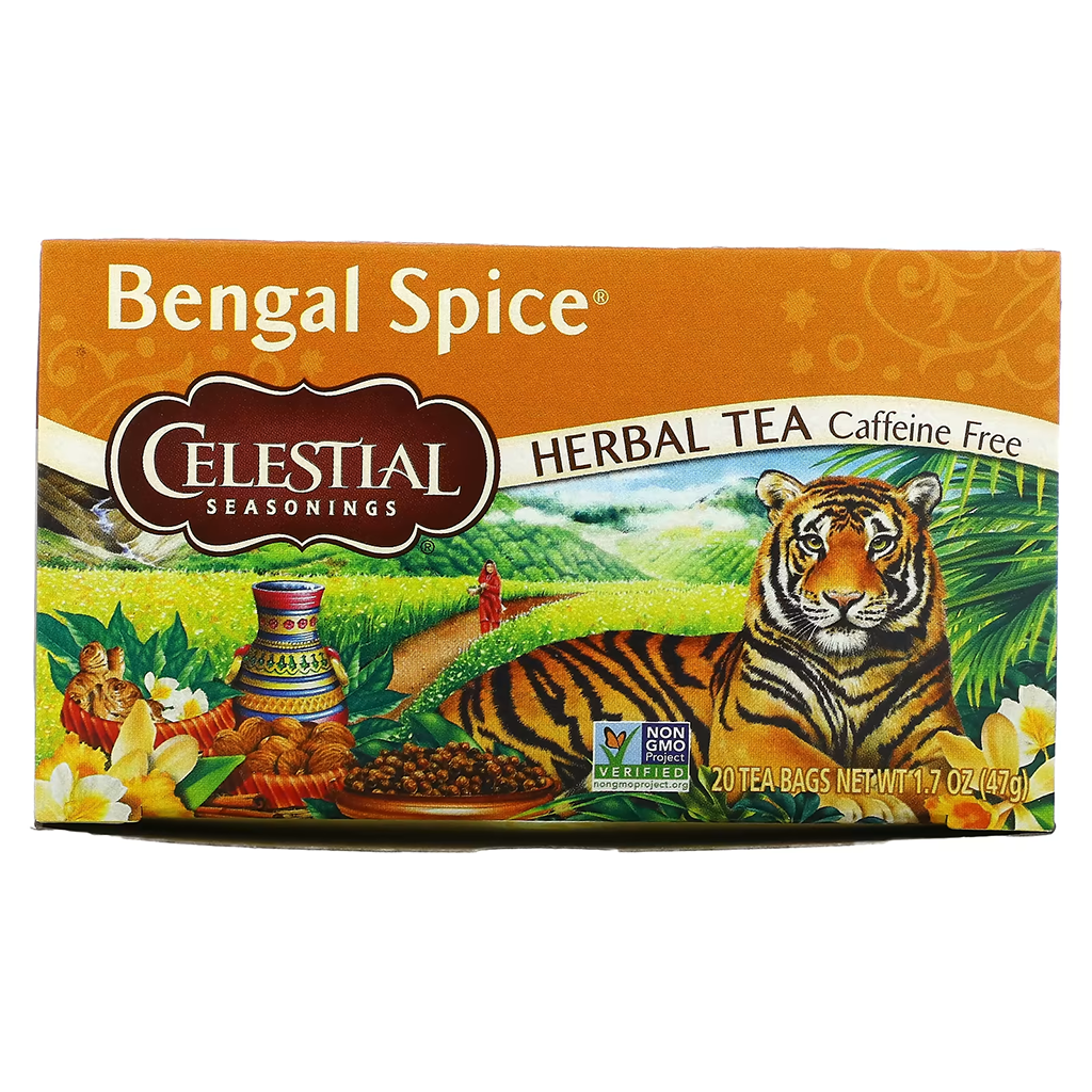 Celestial Seasonings Bengal Spice Tea 20x Bags | Healthy Supplies