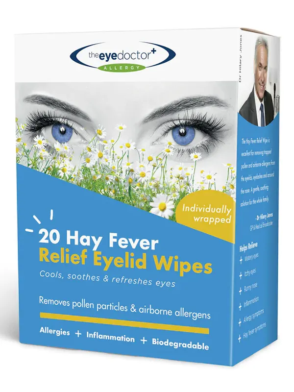 Biodegradable Allergy Eyelid Wipes 20 Wipes (The Eye Doctor) | Healthy ...