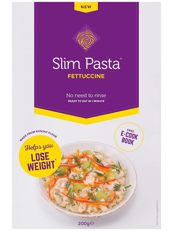 Slim Pasta Fettuccine 200g, Organic (Eat Water) | Healthy Supplies