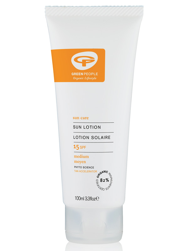 Sun Lotion SPF 15 100ml (Green People) | Healthy Supplies