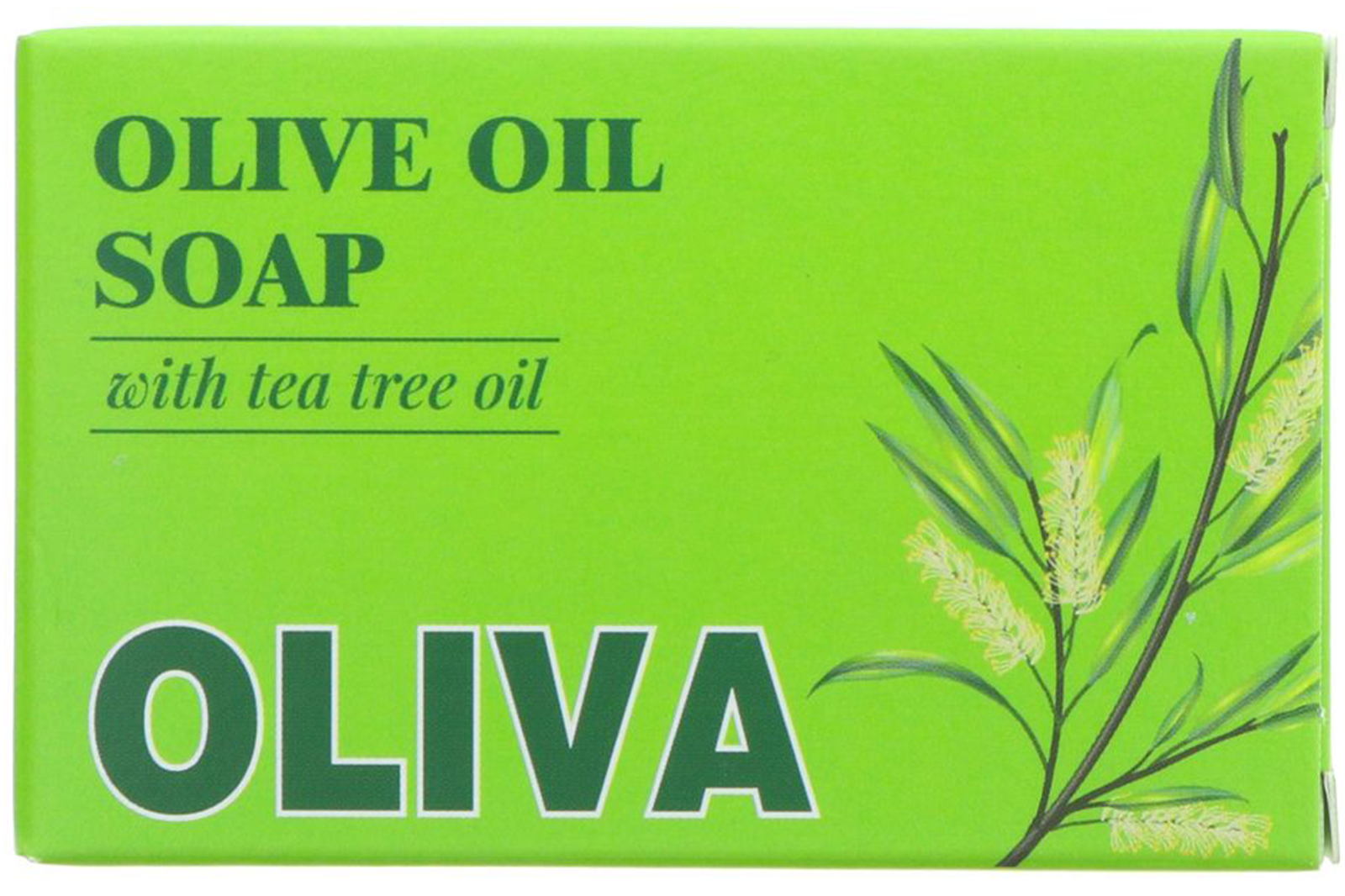 Olive Oil Soap with Tea Tree 100g (Oliva) | Healthy Supplies