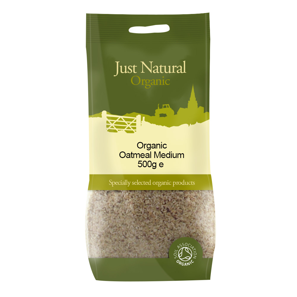 Oatmeal Medium 500g, Organic (Just Natural Organic) | Healthy Supplies