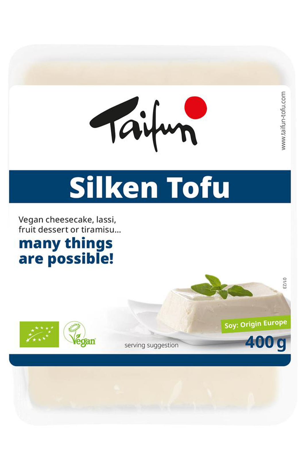 Organic Silken Tofu 400g (Taifun) | Healthy Supplies