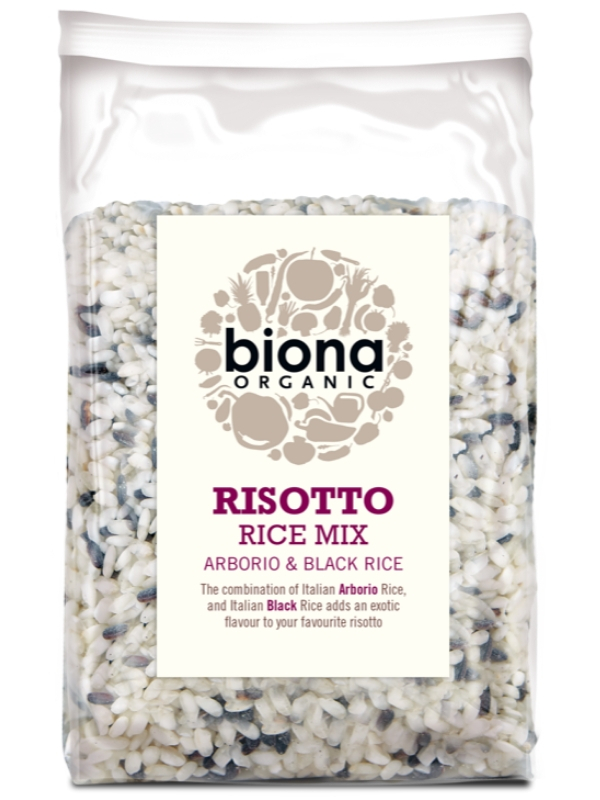 Black & White Risotto Rice Mix, Organic 500g (Biona) | Healthy Supplies